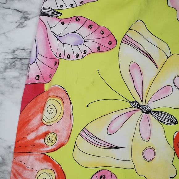 ITW By Claude Brown Butterfly Skirt - Picture 6 of 6